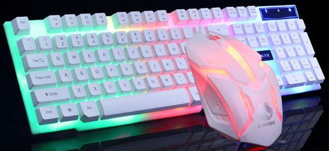 GTX300 Gaming Combo Set: LED Glowing Keyboard and Mouse - ShipTrends