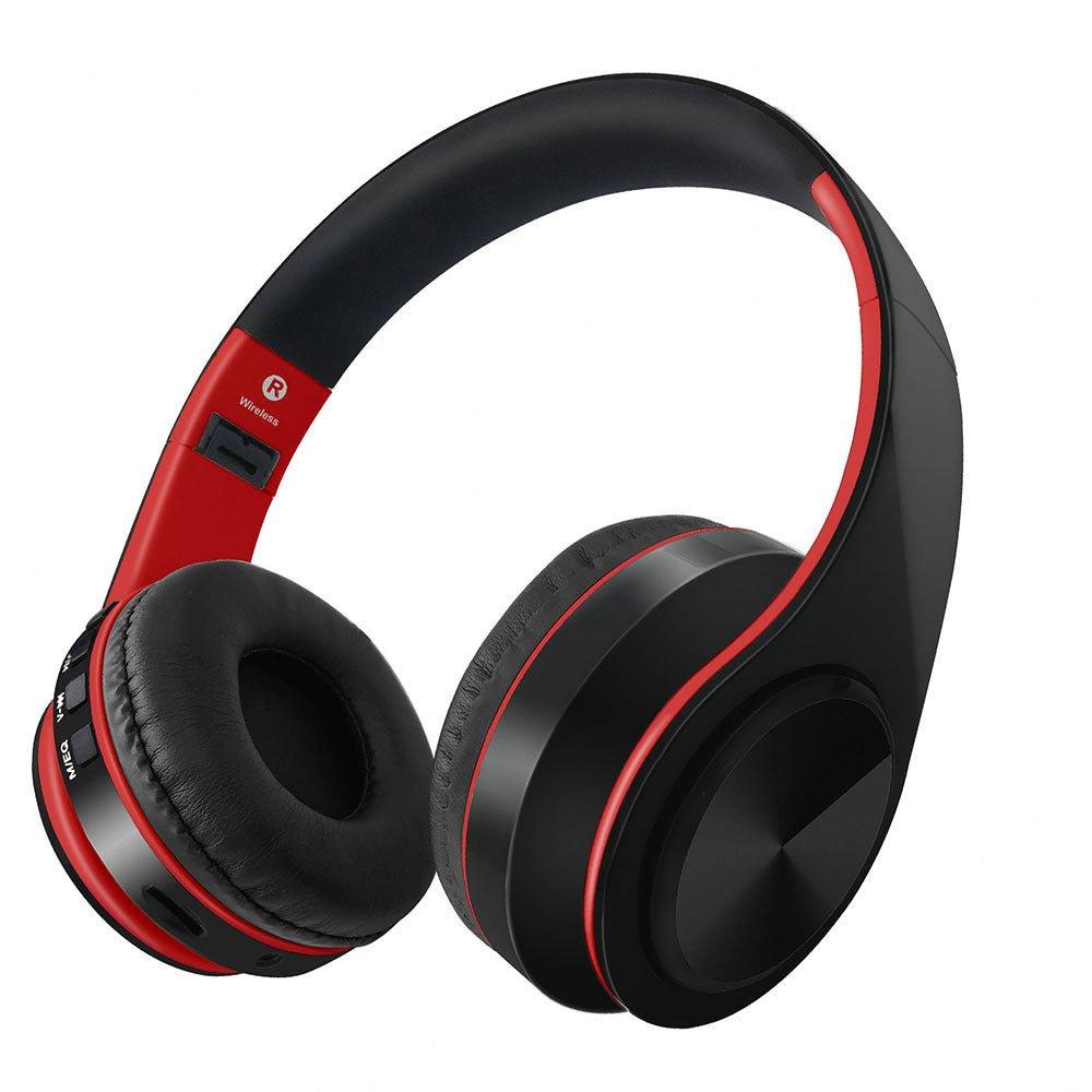 HiFi Wireless Bluetooth Stereo Headphones: Music Headset with FM, SD Card, and Mic for PC - ShipTrends