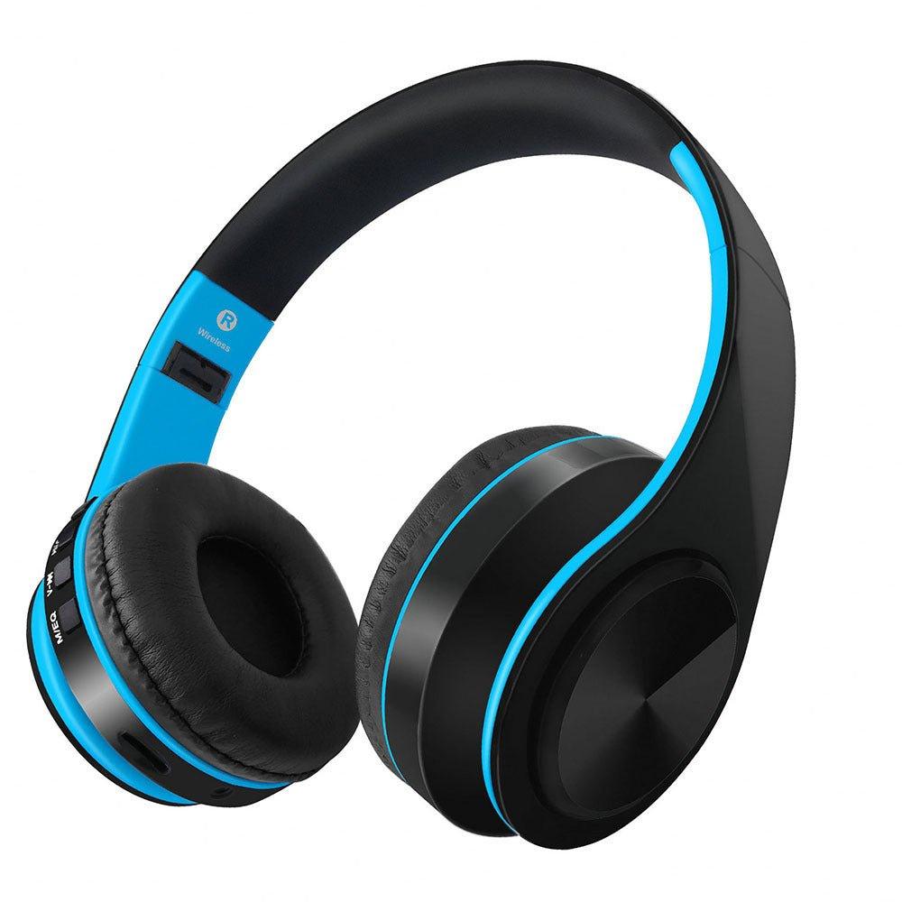 HiFi Wireless Bluetooth Stereo Headphones: Music Headset with FM, SD Card, and Mic for PC - ShipTrends