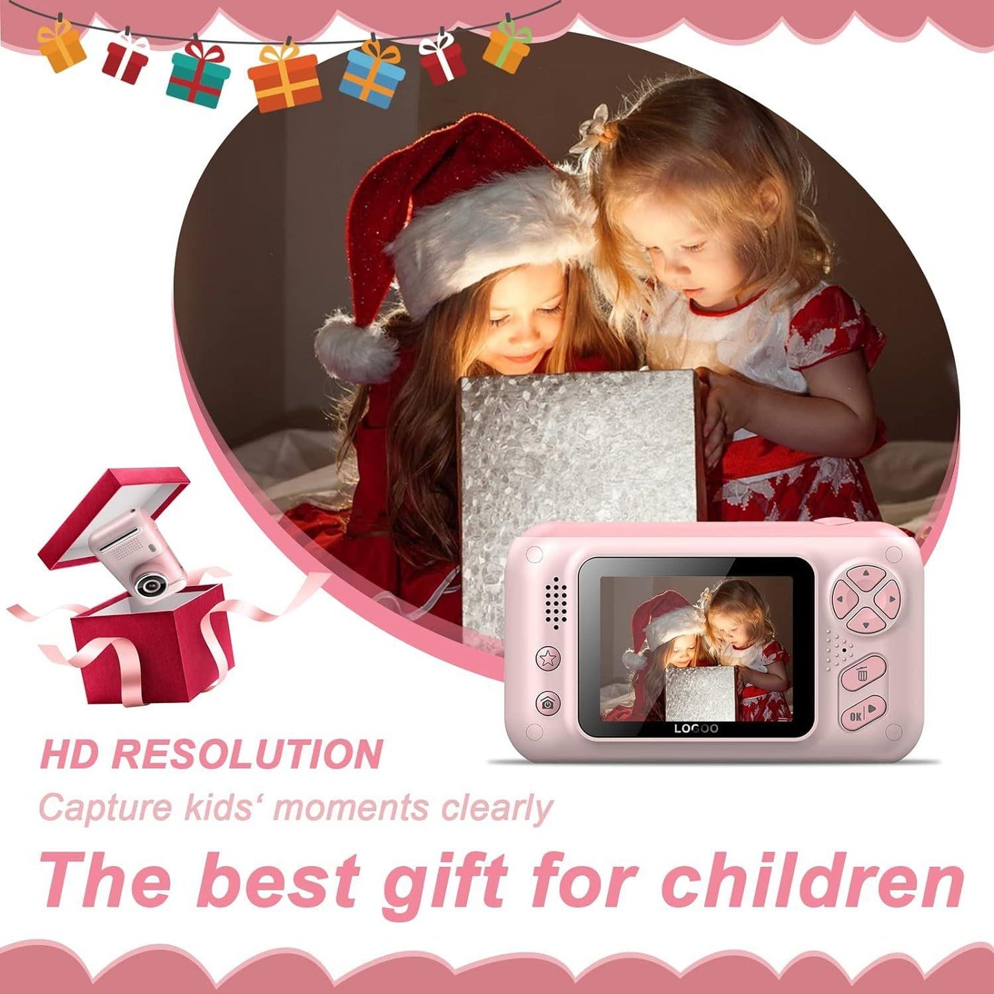 Kids Camera: Capture Fun Moments with 20MP Photo Resolution and 1080P HD Video - UK Exclusive - ShipTrends