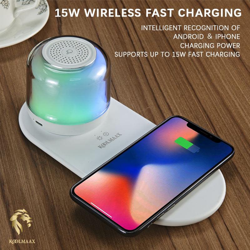 Koolmaax 2023 Night Light Charger: 3 - in - 1 Bedside Lamp, Charger, and Versatile New Trend - UK Exclusive - ShipTrends