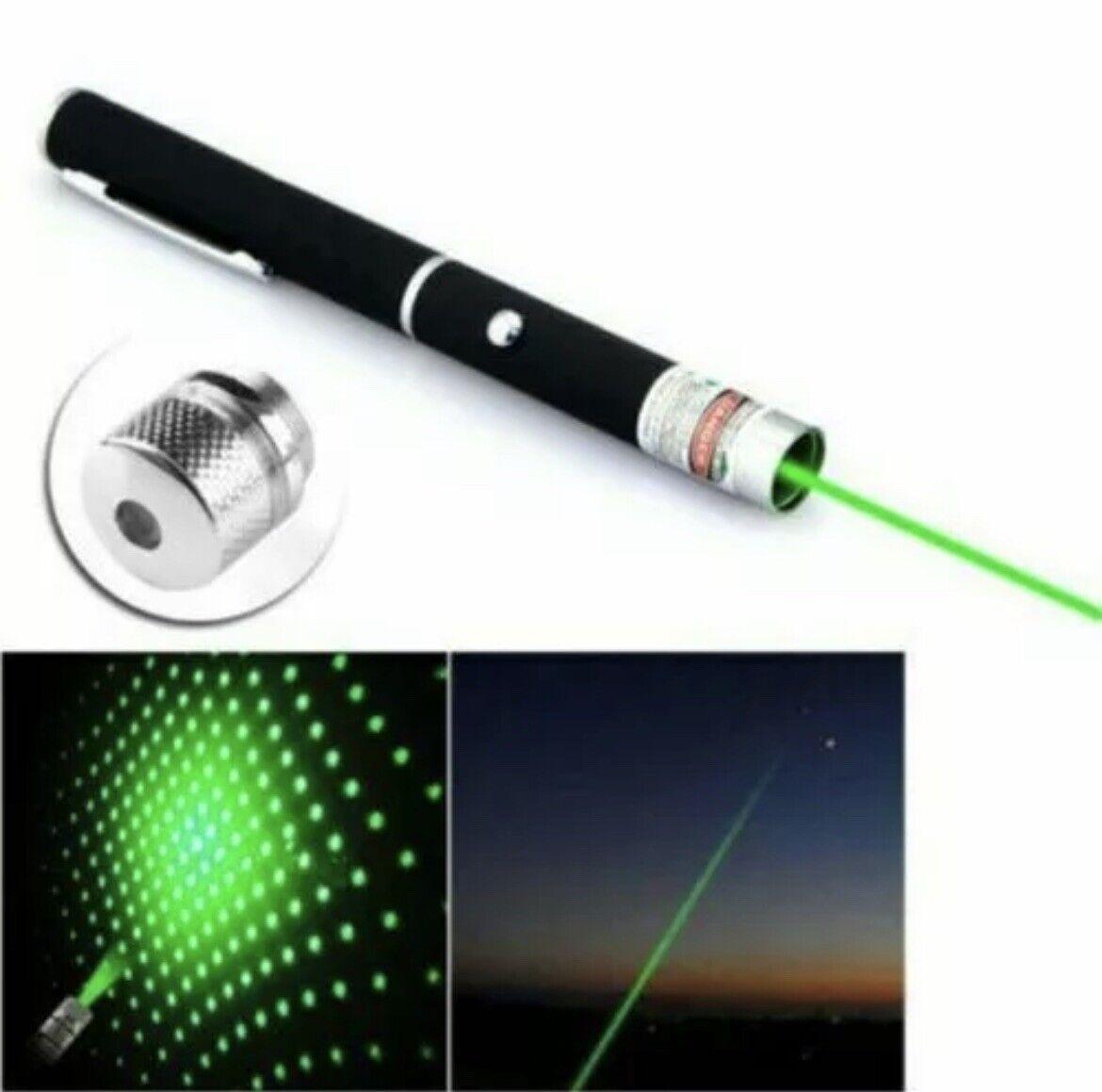 Powerful Green Laser Pen: Strong, Visible Military - Grade Beam - UK Exclusive - ShipTrends