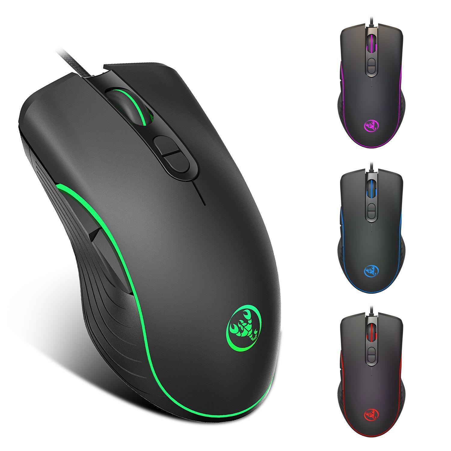 Radiant RGB Glowing Gaming Mouse for Enhanced Gameplay - ShipTrends