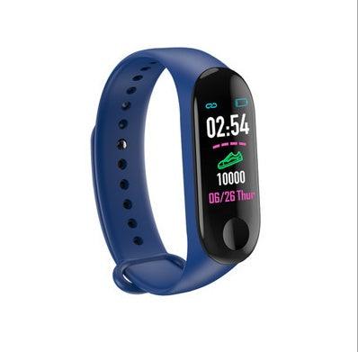 Smart Bracelet with Heart Rate Monitor, Blood Pressure Tracker, Step Counter, and Smart Notifications - Colorful Fitness Tracker - ShipTrends