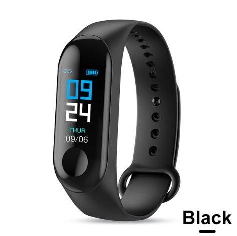 Smart Bracelet with Heart Rate Monitor, Blood Pressure Tracker, Step Counter, and Smart Notifications - Colorful Fitness Tracker - ShipTrends