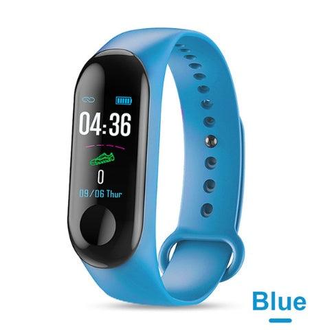 Smart Bracelet with Heart Rate Monitor, Blood Pressure Tracker, Step Counter, and Smart Notifications - Colorful Fitness Tracker - ShipTrends