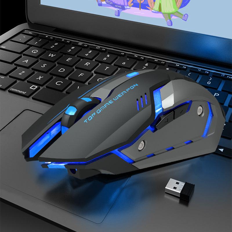 Wireless Charging Silent Gaming Mouse: Advanced Machinery for Gamers - ShipTrends