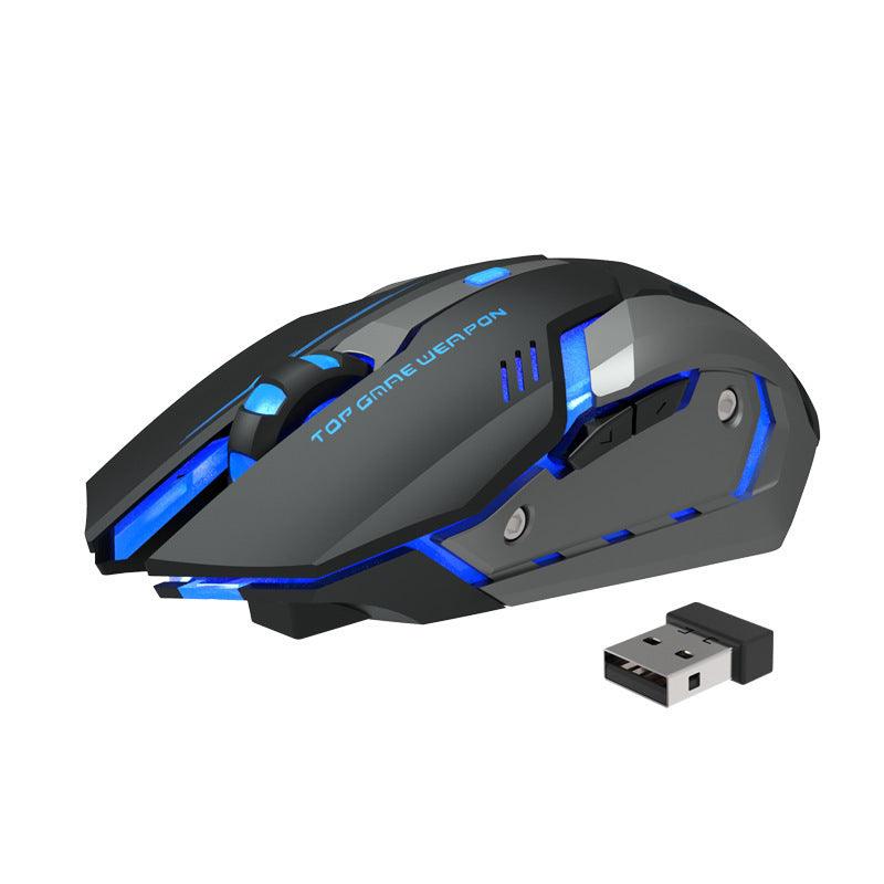 Wireless Charging Silent Gaming Mouse: Advanced Machinery for Gamers - ShipTrends