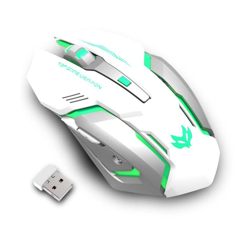 Wireless Charging Silent Gaming Mouse: Advanced Machinery for Gamers - ShipTrends