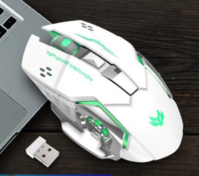 Wireless Rechargeable Silent Gaming Mouse: Quiet Precision for Gaming - ShipTrends