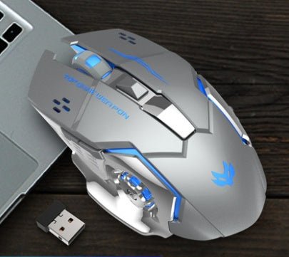 Wireless Rechargeable Silent Gaming Mouse: Quiet Precision for Gaming - ShipTrends