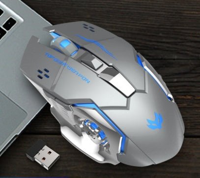 Wireless Rechargeable Silent Gaming Mouse: Quiet Precision for Gaming - ShipTrends