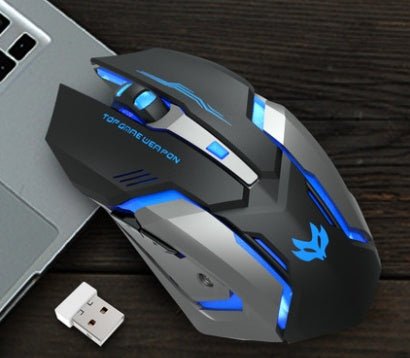 Wireless Rechargeable Silent Gaming Mouse: Quiet Precision for Gaming - ShipTrends