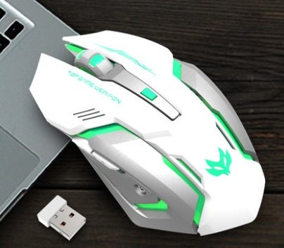 Wireless Rechargeable Silent Gaming Mouse: Quiet Precision for Gaming - ShipTrends