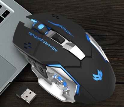 Wireless Rechargeable Silent Gaming Mouse: Quiet Precision for Gaming - ShipTrends