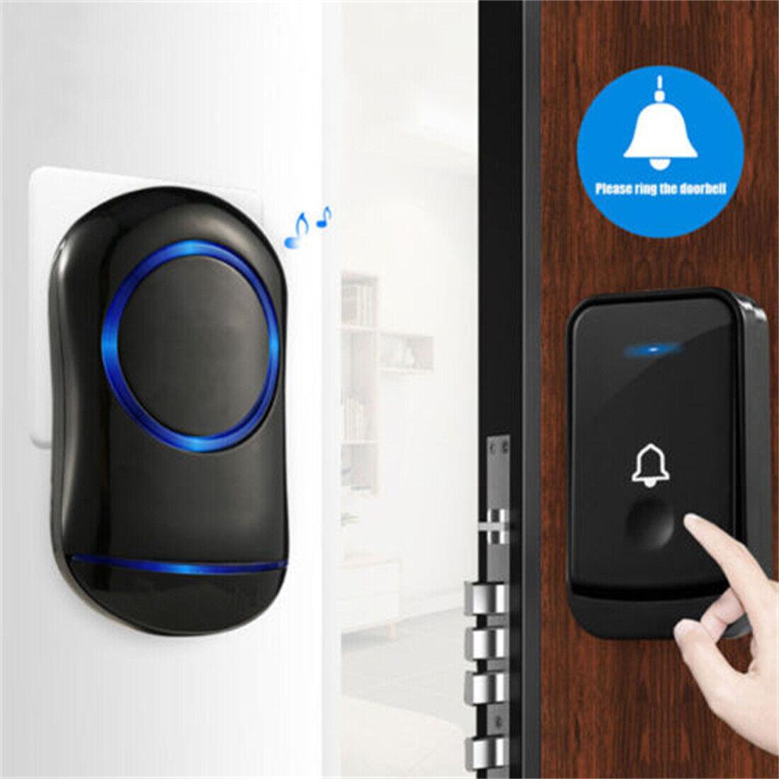 Wireless Waterproof Doorbell: Long Range, Plug - In Home Cordless Doorbell - UK Exclusive - ShipTrends